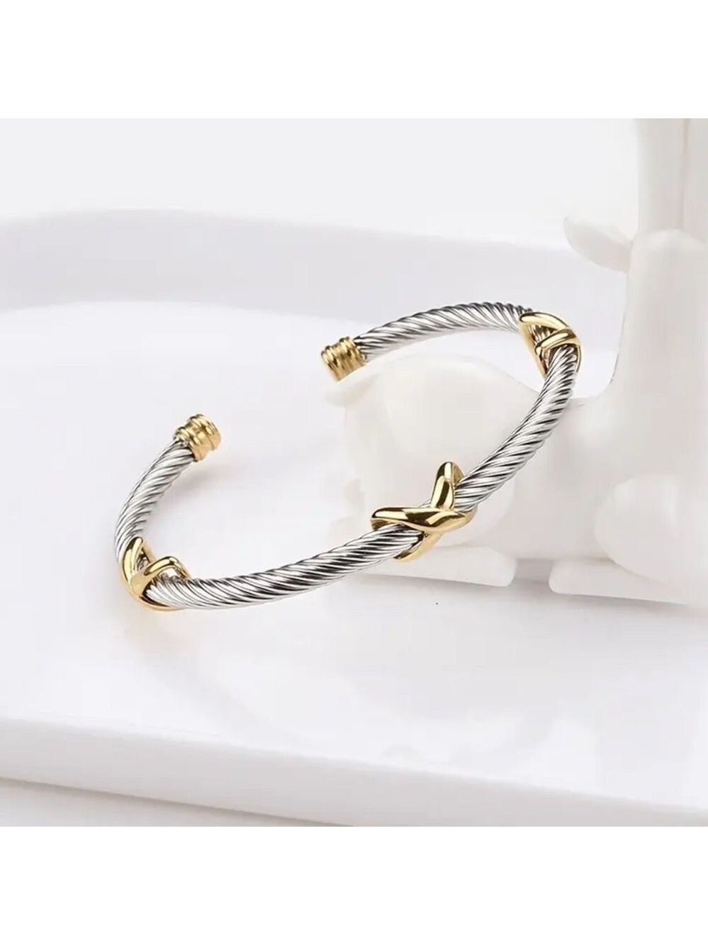 Silver and Gold Women's Bracelet